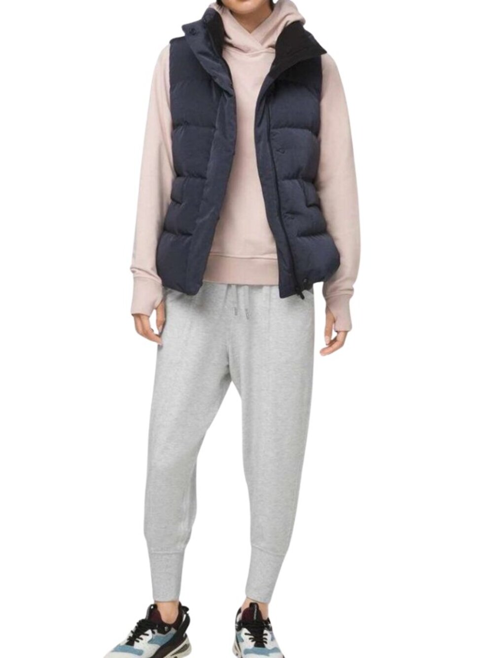 Lululemon Still Chill Jogger Sweatpants Women's 2 Heather Gray Active Loungewear - Picture 1 of 13